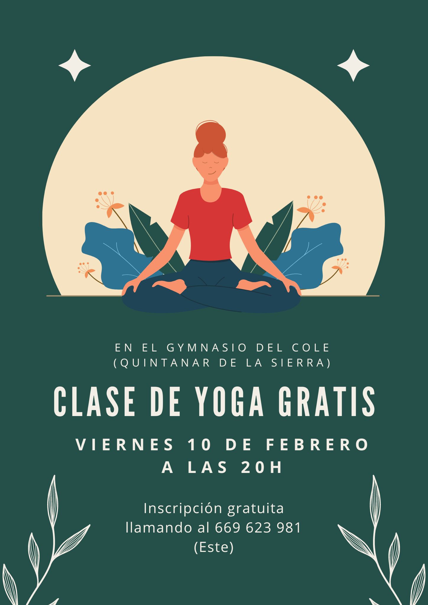 CLASE GRATUITA DE YOGA