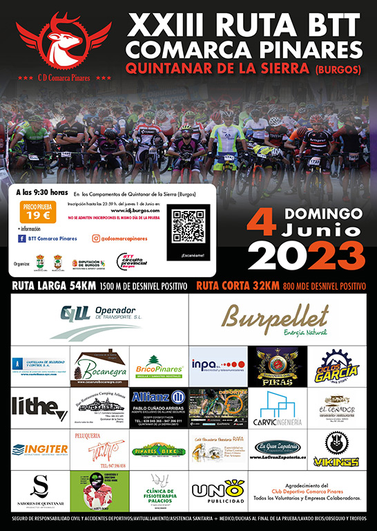 CARTEL BTT PINARES '23